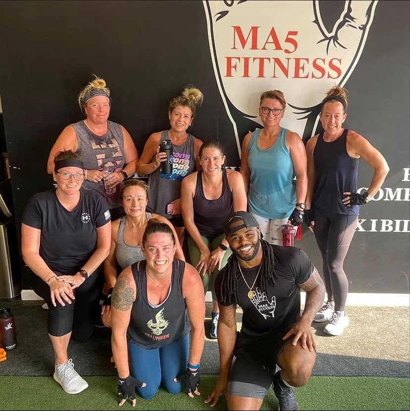 Small group training at MA5 Performance