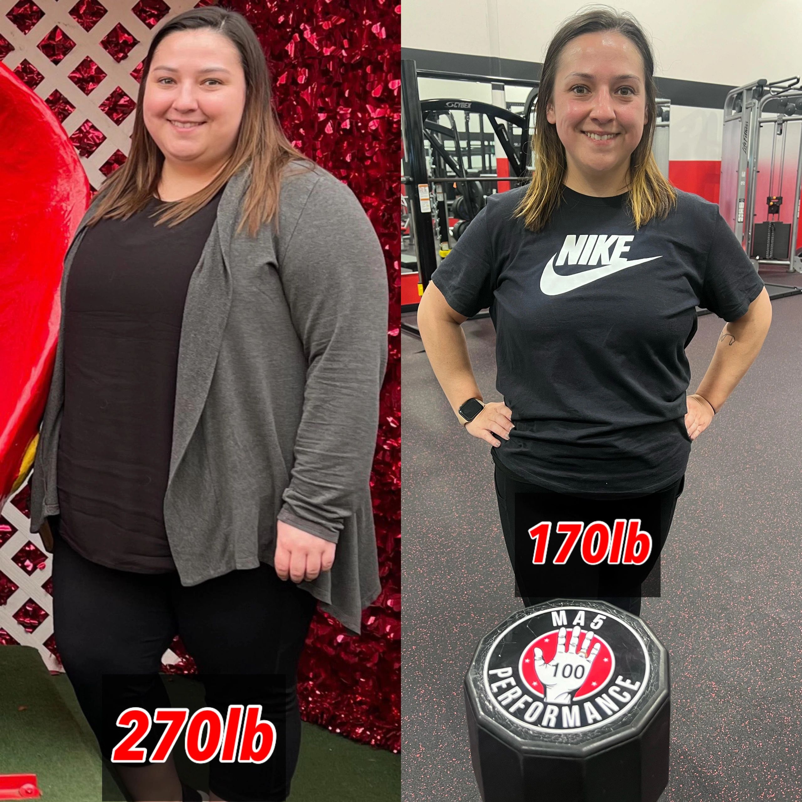Kristine transformation at MA5 Performance