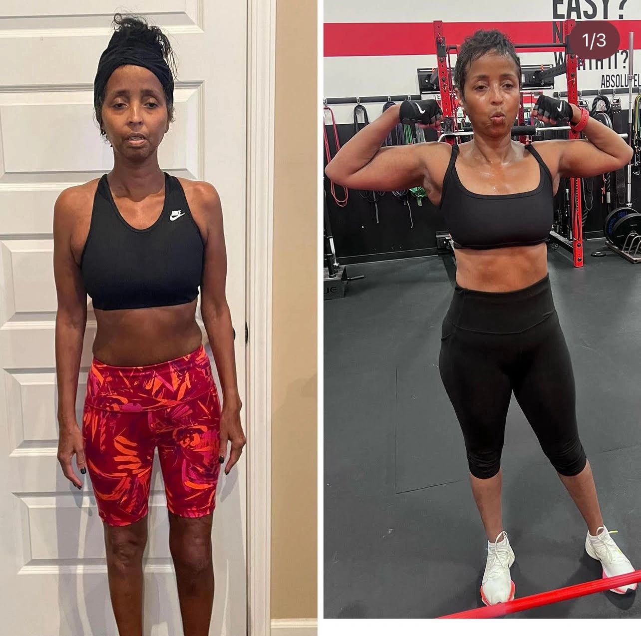 Tonya transformation at MA5 Performance