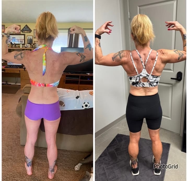 Kathy back transformation at MA5 Performance